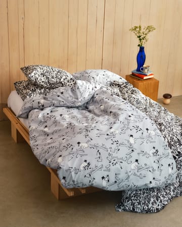 Conjunto de cama Moomin 150x210 cm - Lírio preto-branco - Arabia