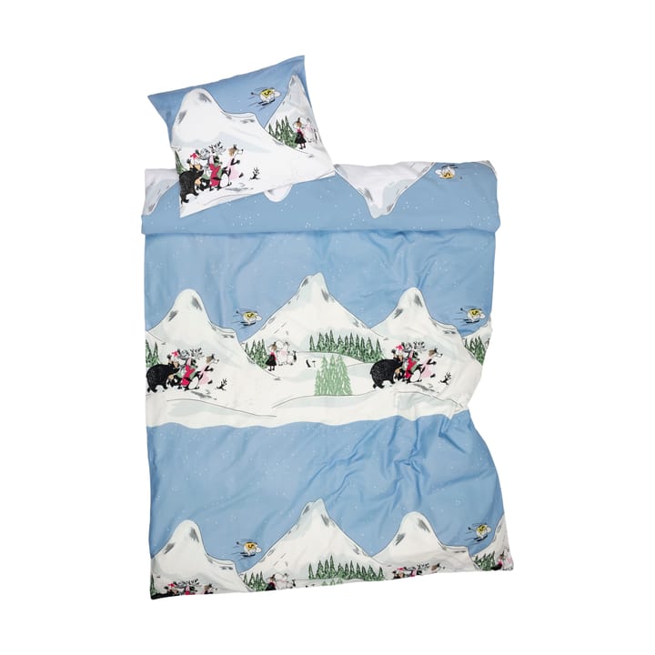 Conjunto de cama Moomin Ski jumping - 150x210 cm - Arabia