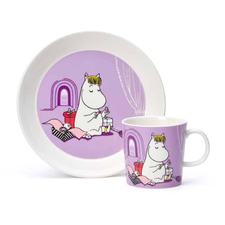 Louça de jantar para crianças Moomin  - Snorkmaiden violeta - Arabia