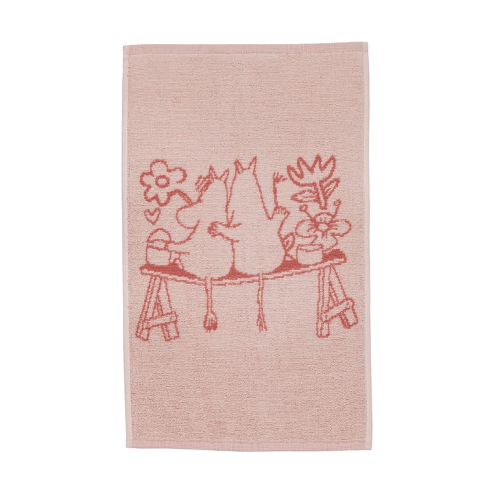 Toalha de banho Moomin 30x50 cm - Amor rosa - Arabia