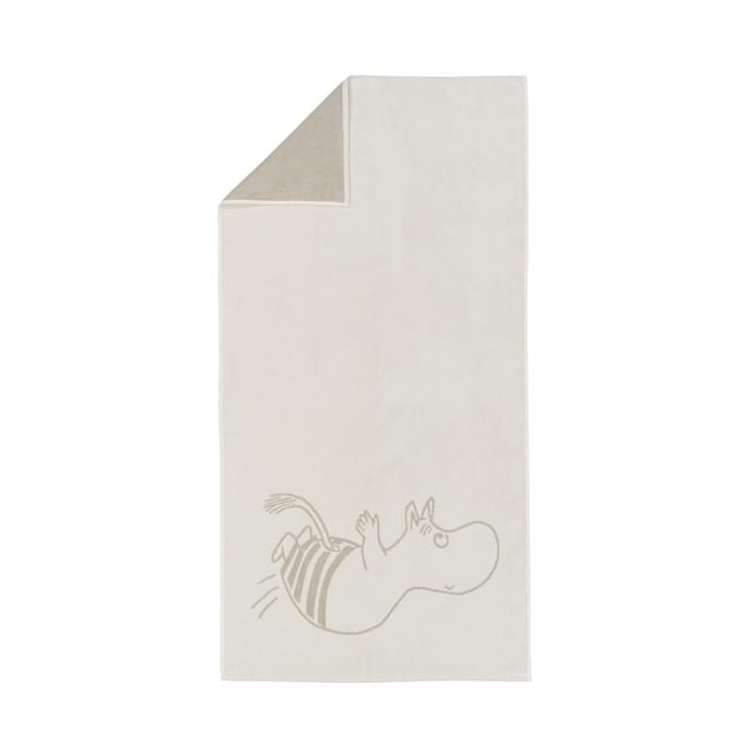 Toalha de banho Moomin 70x140 cm - Moomins branco - Arabia
