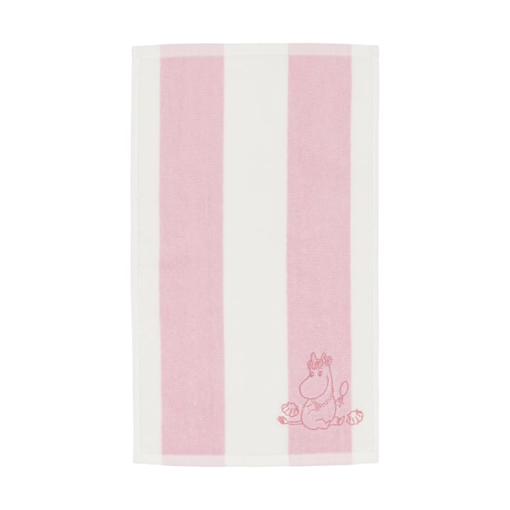 Toalha Moomin 30x50 cm - Snäckskal rosa-vit - Arabia