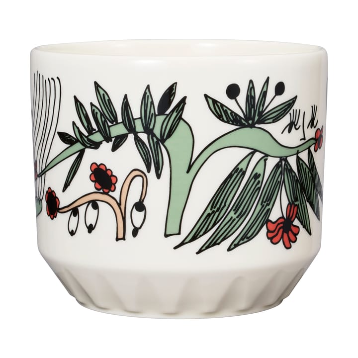 Vaso Puutarhurit Ø12x10 cm - Verde-branco-vermelho - Arabia