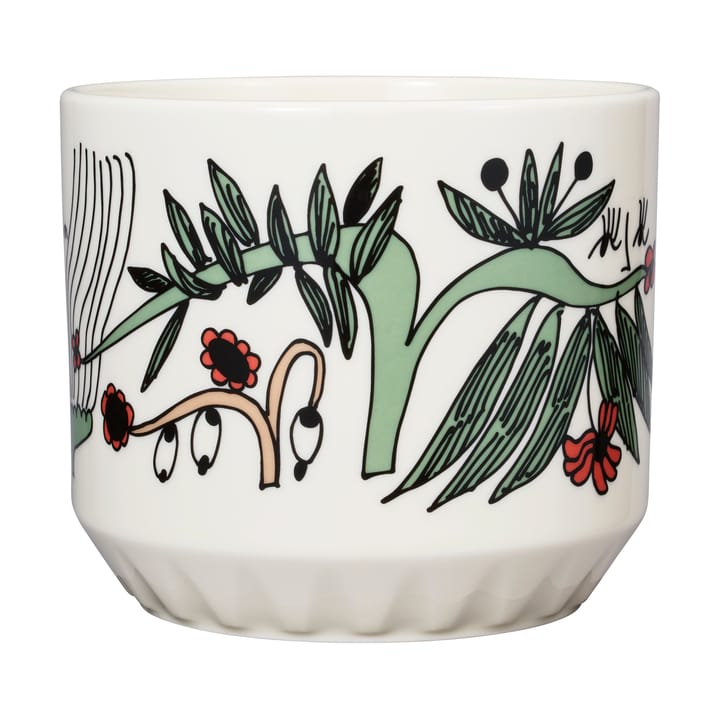 Vaso Puutarhurit Ø12x14 cm - Verde-branco-vermelho - Arabia