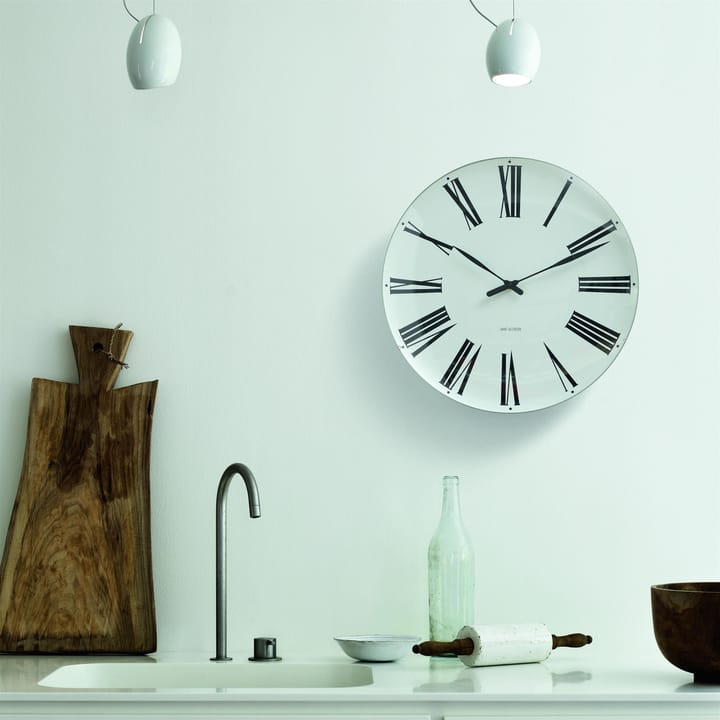 Relógio de parede Arne Jacobsen Roman, Ø48 cm Arne Jacobsen Clocks