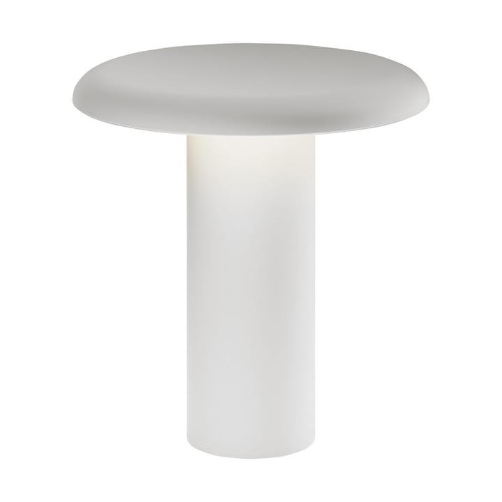 Candeeiro de mesa portátil Takku 19 cm, Branco Envernizado Artemide