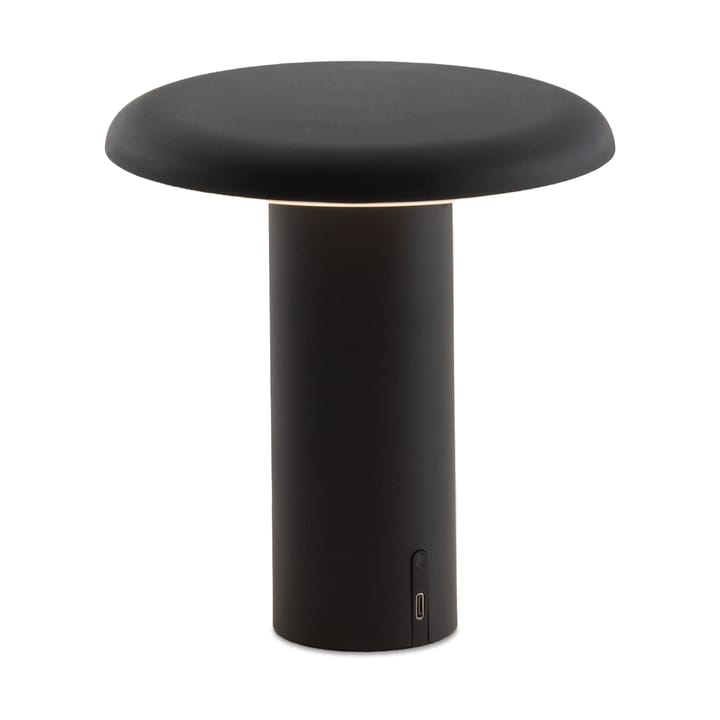 Candeeiro de mesa portátil Takku 19 cm - Preto Envernizado - Artemide