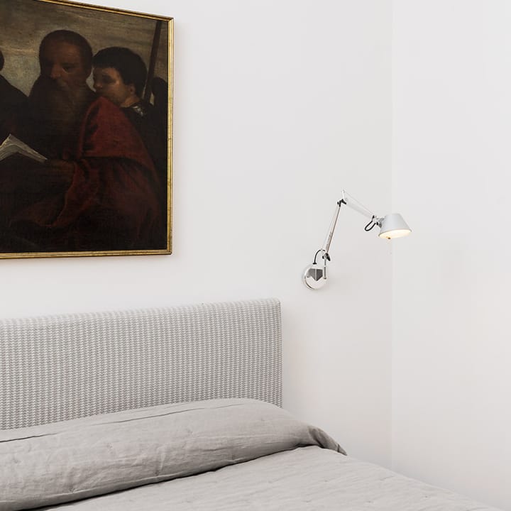 Candeeiro de parede Tolomeo micro, branco Artemide