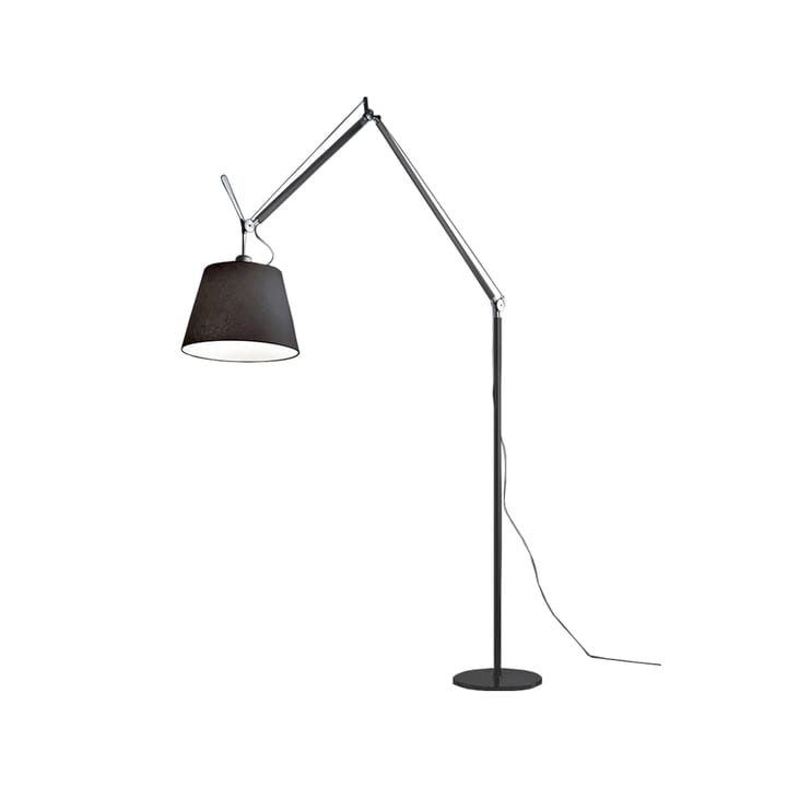 Candeeiro de pé Tolomeo Mega - Preto-preto, ø32cm - Artemide