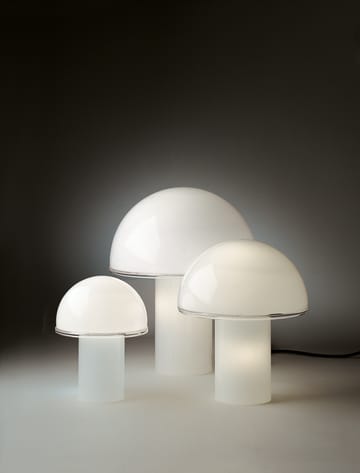 Lâmpada de mesa Onfale Piccolo Ø20 cm - Opala branca - Artemide