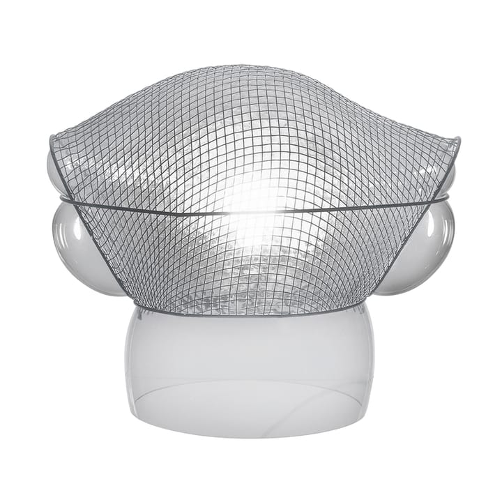 Luminária de mesa Patroclo Ø50 cm - Vidro fumê - Artemide