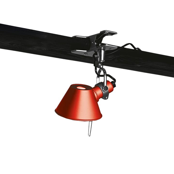 Suporte de braçadeira para candeeiro de parede Tolomeo Micro Pinza  - vermelho - Artemide