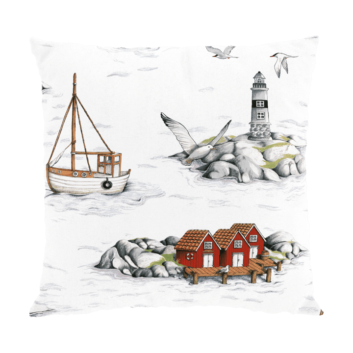 Capa de almofada Fiskeskär 47x47 cm - Branco - Arvidssons Textil