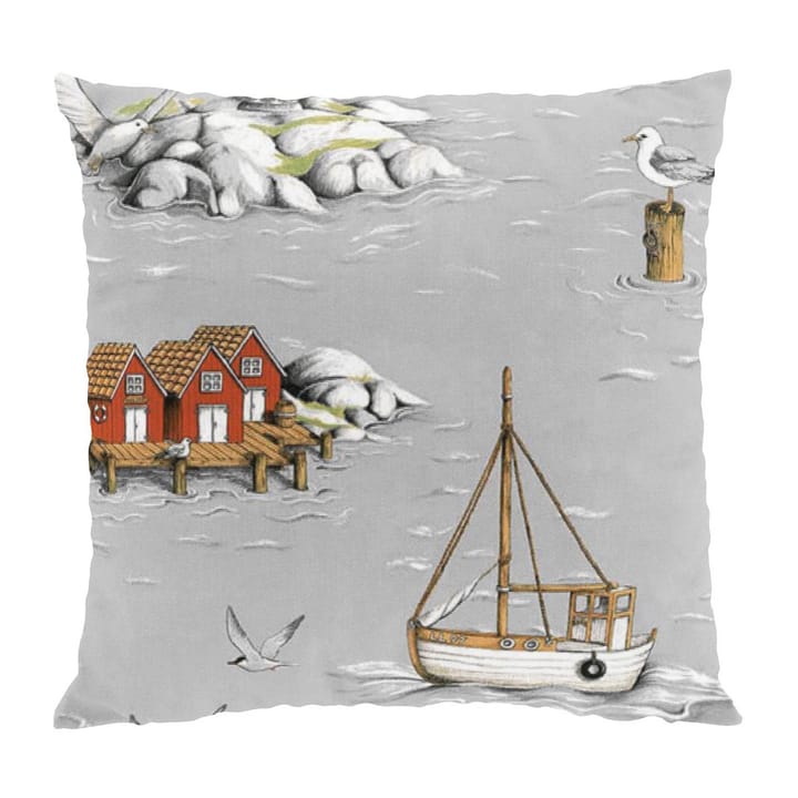 Capa de almofada Fiskeskär 47x47 cm - cinza - Arvidssons Textil