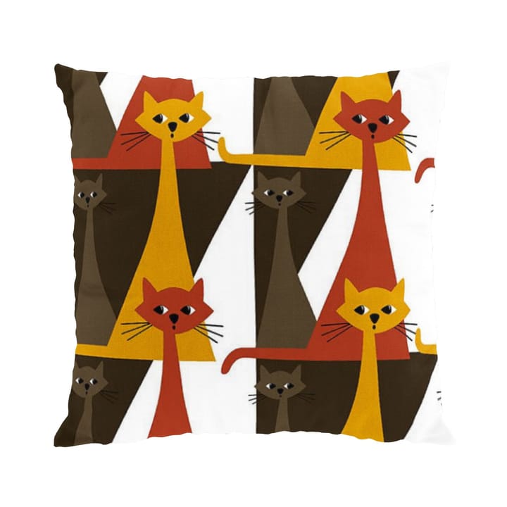 Capa de almofada Kitty 47x47 cm - brown - Arvidssons Textil