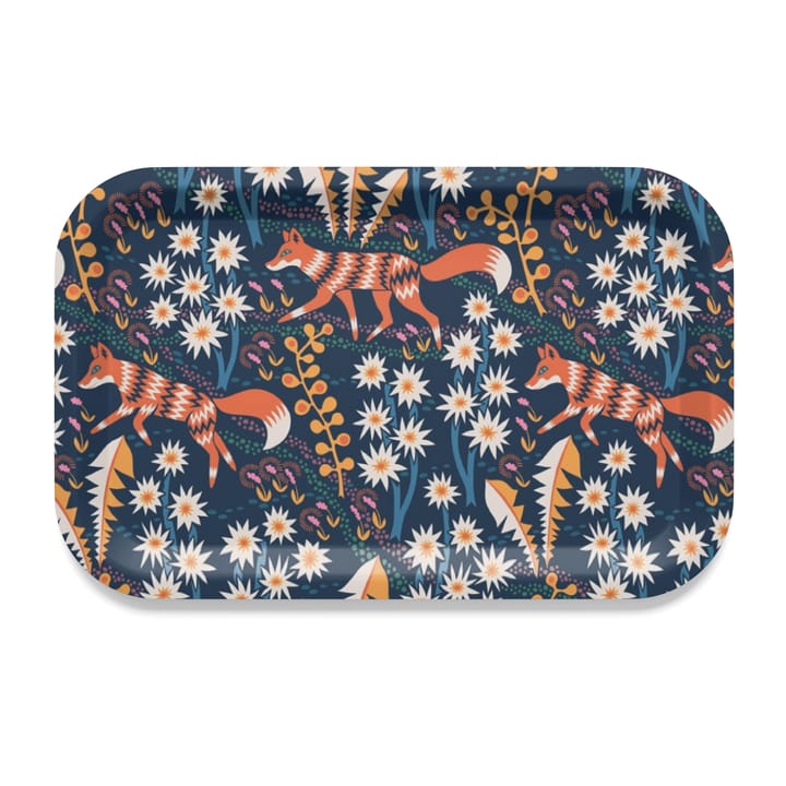 Stjärnspeja bandeja 21x31 cm - Azul escuro - Arvidssons Textil