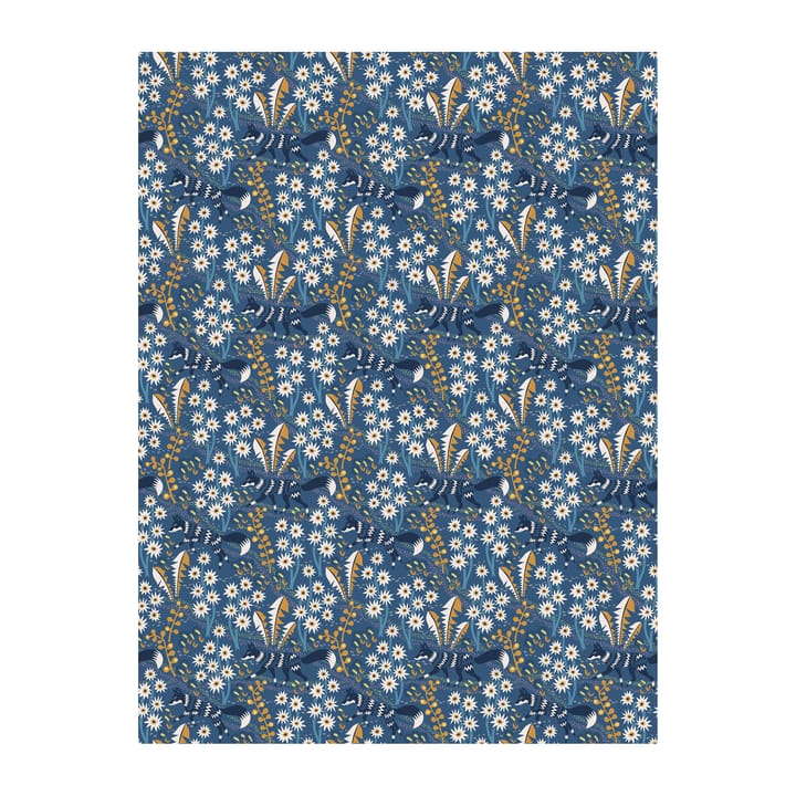 Stjärnspeja tecido - Azul - Arvidssons Textil