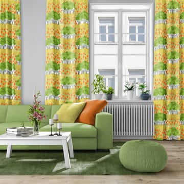 Tecido Allé - Amarelo-Verde - Arvidssons Textil