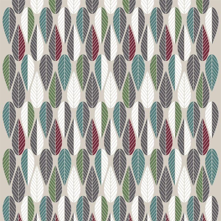 Tecido Blader - bordô-verde-cinza - Arvidssons Textil
