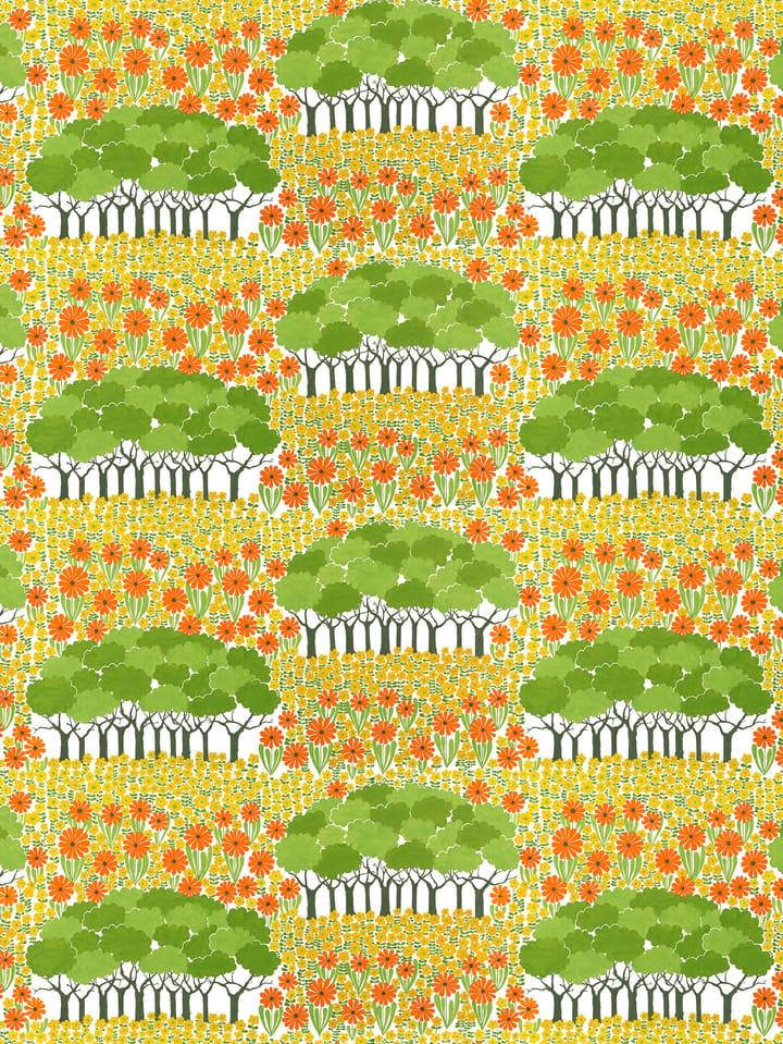 Toalha impermeável Allé - Amarelo-Verde - Arvidssons Textil