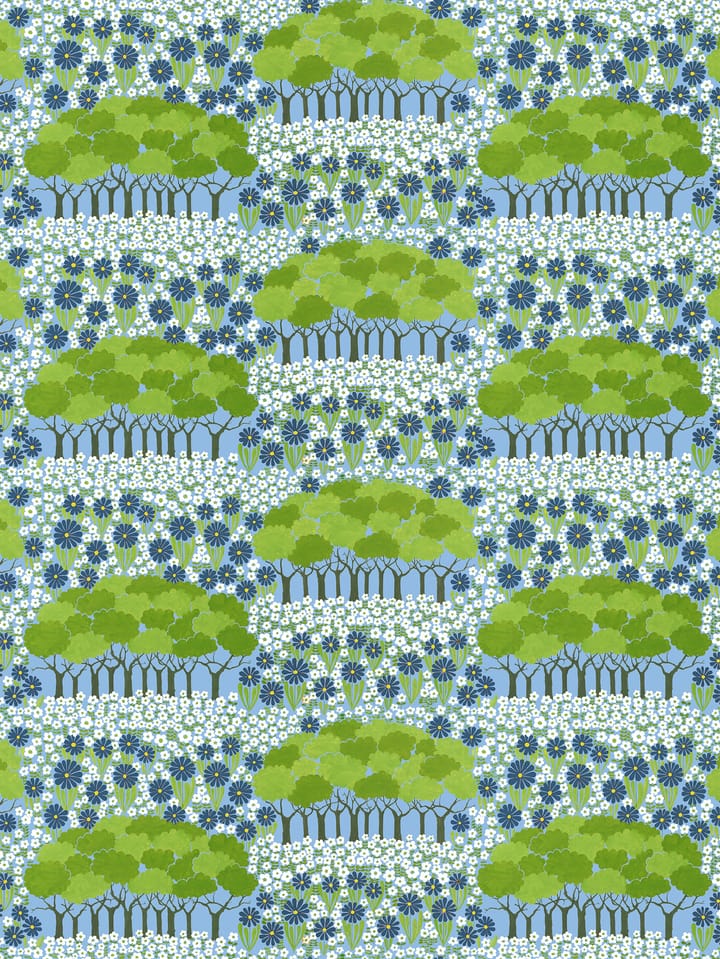 Toalha impermeável Allé - Verde-azul - Arvidssons Textil