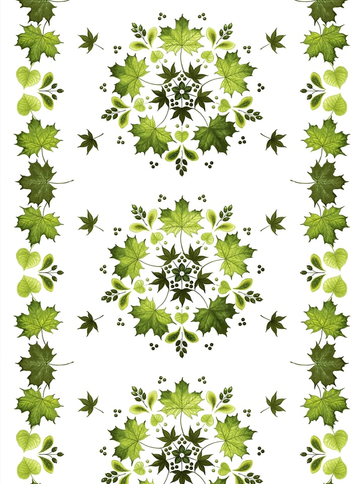 Toalha impermeável Lövkrans - Verde - Arvidssons Textil