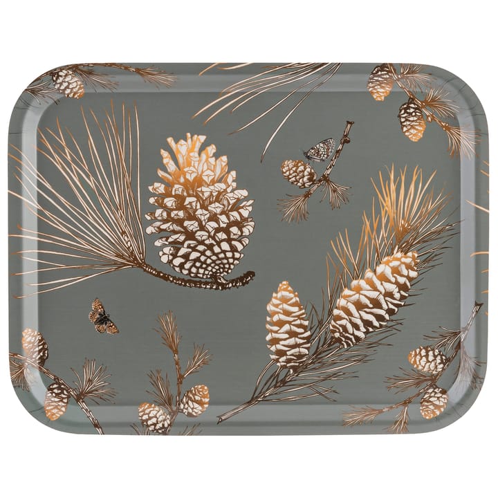 Tabuleiro Pine Cone 28x36 cm - Moss grey - Åry Home