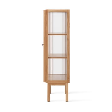 Armário com portas de vidro Curiosity 143 cm - Oak - Audo Copenhagen