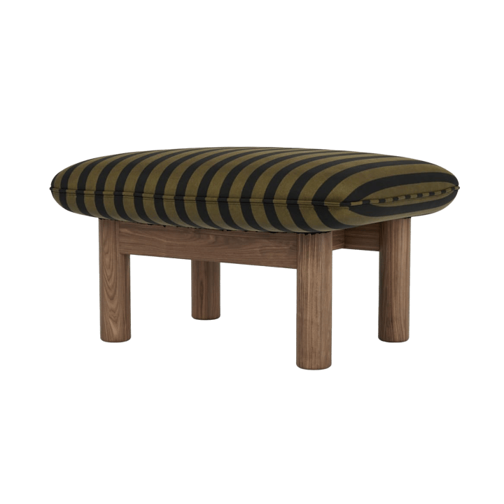 Banqueta para pés Brasilia - Walnut-Cabanon Soft FCL7029-04 - Audo Copenhagen