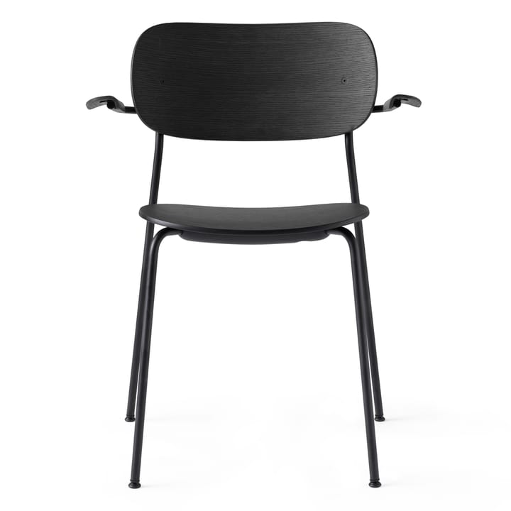 Cadeira de jantar Co Chair com apoio de braço - Carvalho preto - Audo Copenhagen