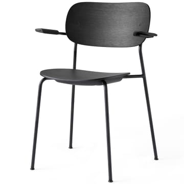 Cadeira de jantar Co Chair com apoio de braço - Carvalho preto - Audo Copenhagen