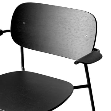 Cadeira de jantar Co Chair com apoio de braço - Carvalho preto - Audo Copenhagen