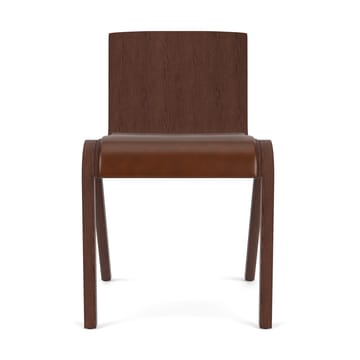 Cadeira Ready assento estofado - Red oak-Dakar 0329 Brown - Audo Copenhagen