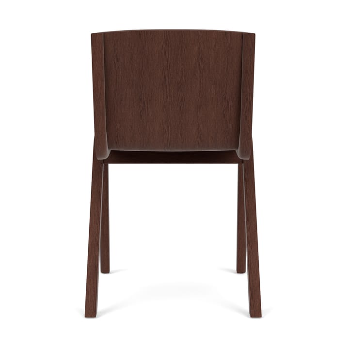 Cadeira Ready assento estofado, Red oak-Dakar 0329 Brown Audo Copenhagen