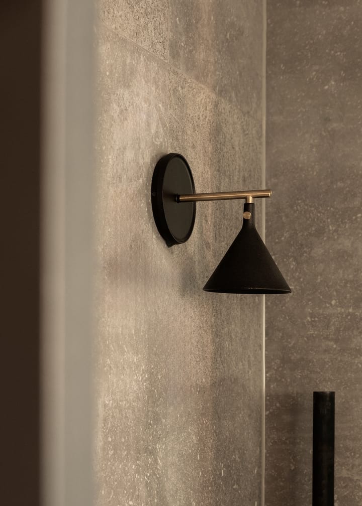 Candeeiro de parede Cast Sconce diffuser - Black - Audo Copenhagen