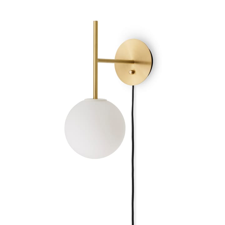 Candeeiro de parede TR Bulb Suspended - Brushed brass - Audo Copenhagen