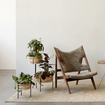 Floreira rattan-aço Umanoff - 69 cm - Audo Copenhagen