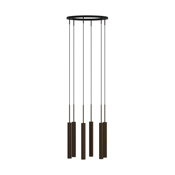 Lustre Tubulaire 6, Anodized bronzed Audo Copenhagen