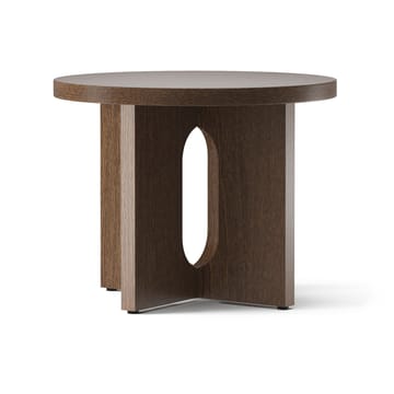 Mesa de apoio Ø50 cm carvalho tingido escuro Androgyne  - Carvalho tingido escuro - tampo de mesa - Audo Copenhagen