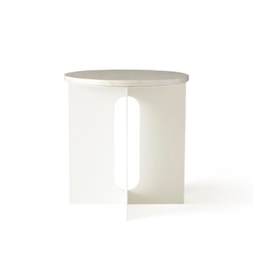 Mesa de apoio Androgyne Ø42 cm - ivory white - Audo Copenhagen