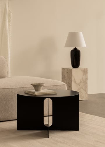 Mesa de apoio Androgyne Ø63 cm - Black - Audo Copenhagen