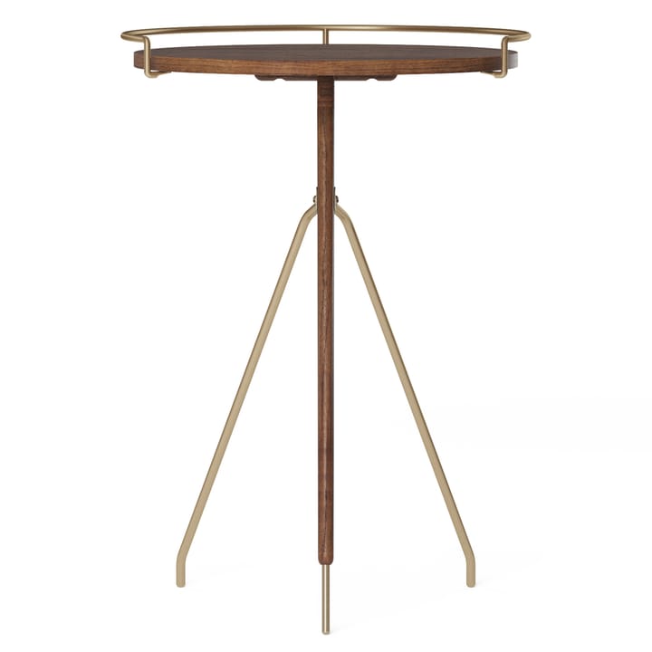 Mesa de apoio nogueira-brilhante latão Umanoff - 60 cm - Audo Copenhagen