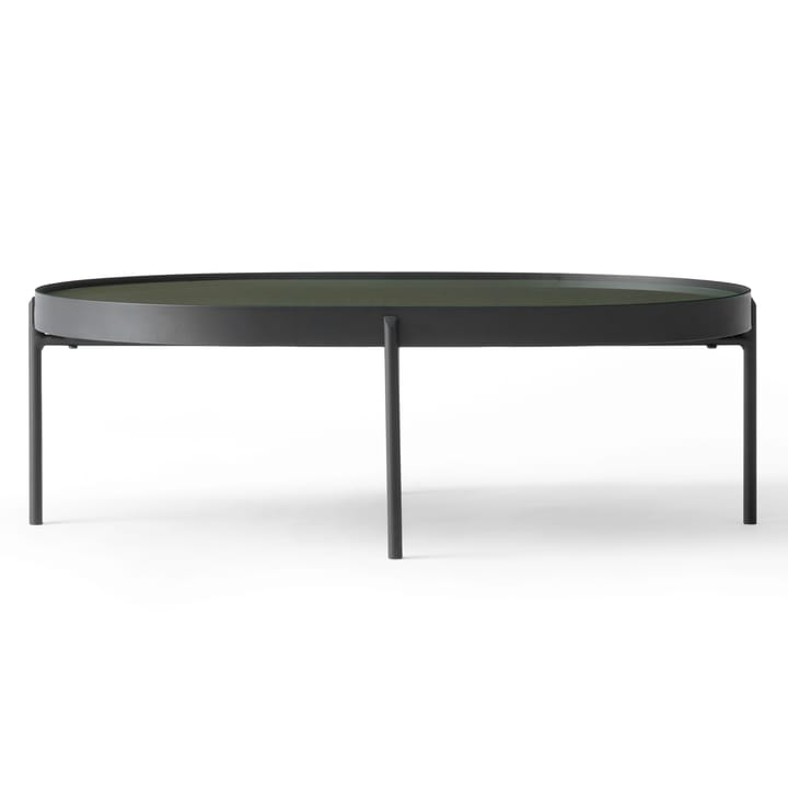 Mesa de centro NoNo L 59.5x96,5 cm, Preto-cinza escuro Audo Copenhagen