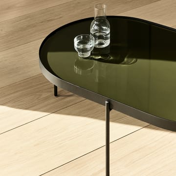 Mesa de centro NoNo L 59.5x96,5 cm - Preto-cinza escuro - Audo Copenhagen