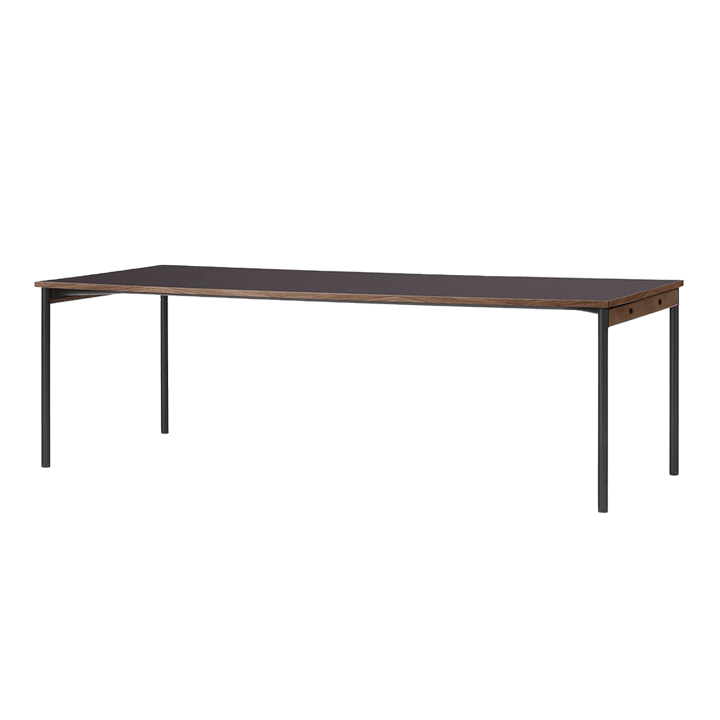 Mesa de conferência Co Table 240x100cm - Black-laminate terra - Audo Copenhagen