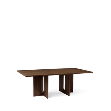 Mesa de jantar Androgyne Rectangular - carvalho escurecido, 210x109 cm - Audo Copenhagen