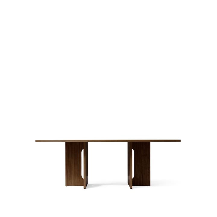 Mesa de jantar Androgyne Rectangular - carvalho escurecido, 210x109 cm - Audo Copenhagen
