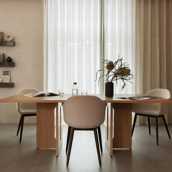 Mesa de jantar Androgyne Rectangular - carvalho natural, 210x109 cm - Audo Copenhagen