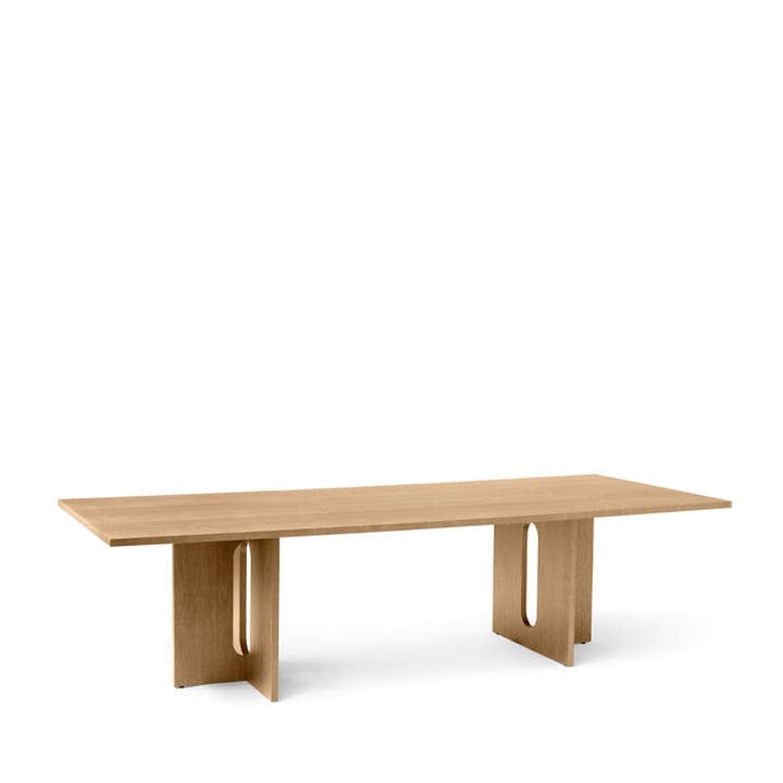 Mesa de jantar Androgyne Rectangular - carvalho natural, 278x109 cm - Audo Copenhagen