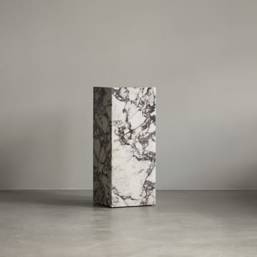 Pedestal Plinth Pedestal 30x30x75 cm - Calacatta Viola - Audo Copenhagen